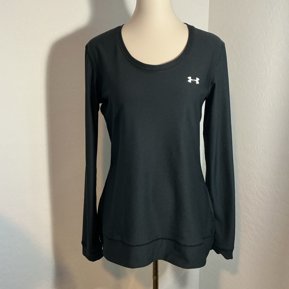 Under Armour Fitted Coupe Adjustee Women's Black Long Sleeve XL